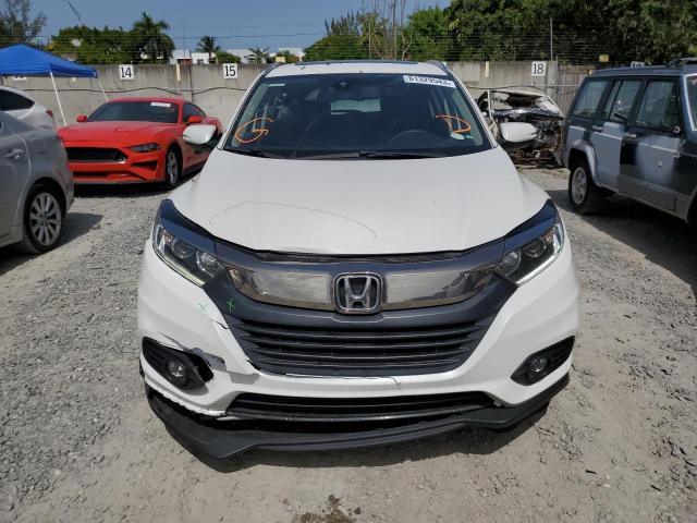 3CZRU5H78KM726791 - 2019 HONDA HR-V EXL WHITE photo 5