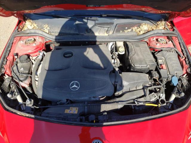 WDDSJ4GB8JN538265 - 2018 MERCEDES-BENZ CLA 250 4MATIC RED photo 11