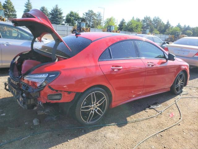 WDDSJ4GB8JN538265 - 2018 MERCEDES-BENZ CLA 250 4MATIC RED photo 3