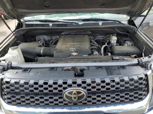 5TFUY5F12KX789124 - 2019 TOYOTA TUNDRA DOUBLE CAB SR/SR5 GRAY photo 11