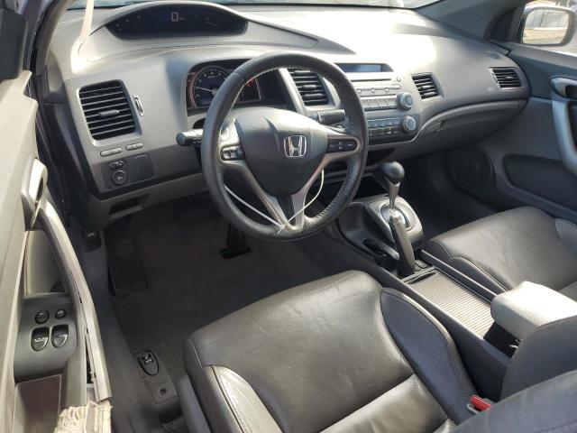 2HGFG12928H573529 - 2008 HONDA CIVIC EXL SILVER photo 8