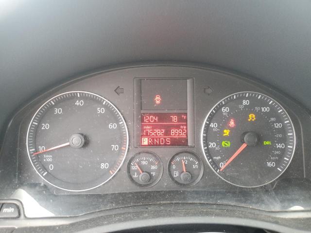 3VWRA71K68M164274 - 2008 VOLKSWAGEN JETTA WOLFSBURG 黑色 照片 9