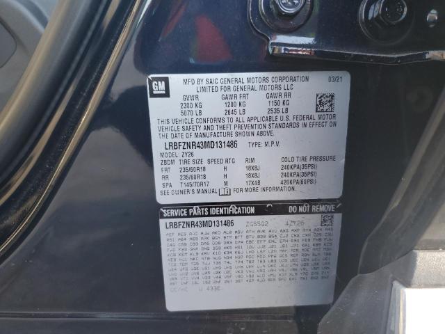 LRBFZNR43MD131486 - 2021 BUICK ENVISION ESSENCE Qara foto 12