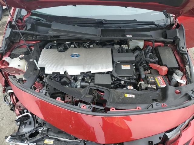 JTDKARFPXK3116676 - 2019 TOYOTA PRIUS PRIM 红色 照片 11