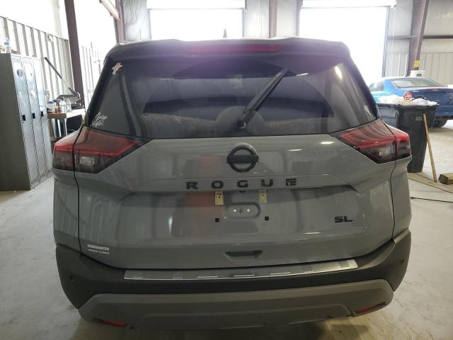 5N1AT3CA4MC790551 - 2021 NISSAN ROGUE SL GRAY photo 6