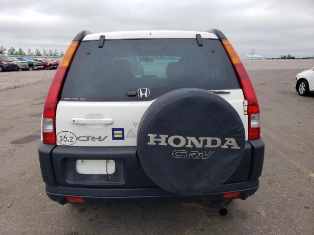 SHSRD78814U204997 - 2004 HONDA CR-V EX WHITE photo 6