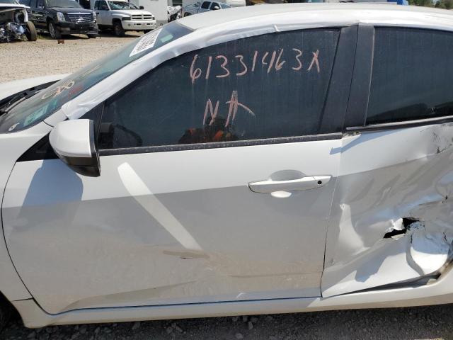 19XFC2F65KE035541 - 2019 HONDA CIVIC LX WHITE photo 7