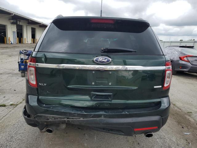 1FM5K8D84DGA97212 - 2013 FORD EXPLORER XLT GREEN photo 6