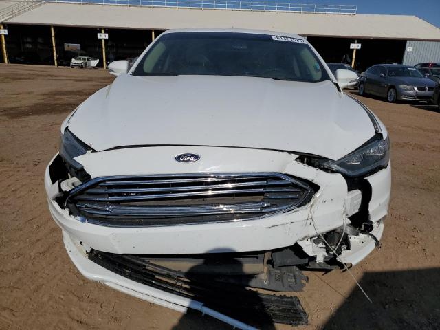 3FA6P0RU8HR216918 - 2017 FORD FUSION TITANIUM HEV WHITE photo 5