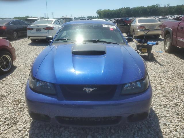 1FAFP42X94F122324 - 2004 FORD MUSTANG GT BLUE photo 5