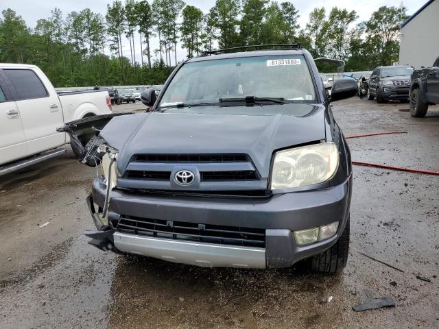 JTEZU14R438007111 - 2003 TOYOTA 4RUNNER SR5 GRAY photo 5