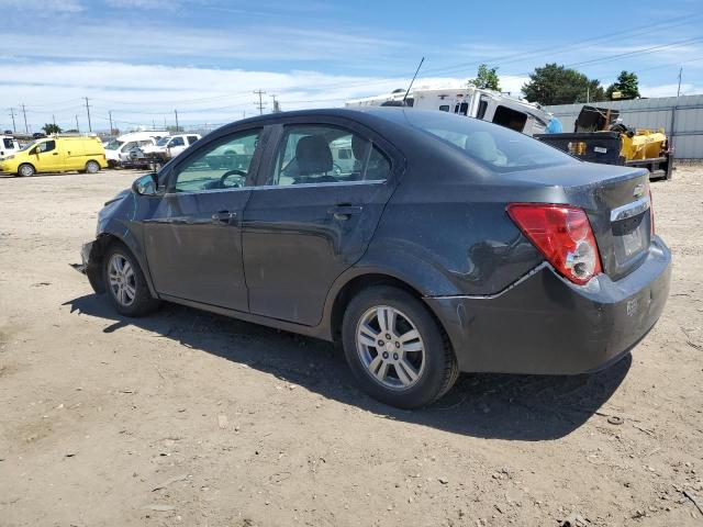 1G1JC5SG7F4105860 - 2015 CHEVROLET SONIC LT GRAY photo 2