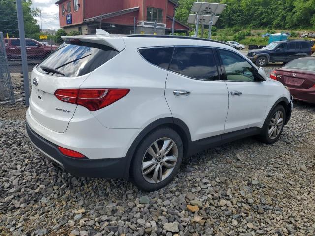 5XYZU3LA6EG180846 - 2014 HYUNDAI SANTA FE S WHITE photo 3