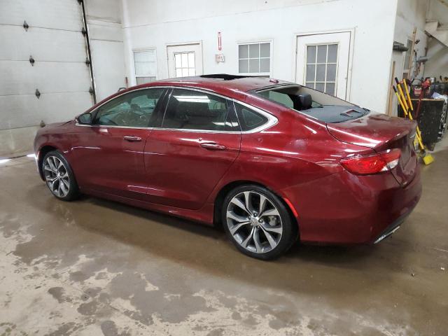 1C3CCCCG3GN187427 - 2016 CHRYSLER 200 C BURGUNDY photo 2