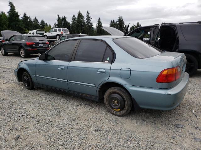 2HGEJ6614YH601300 - 2000 HONDA CIVIC BASE BLUE photo 2