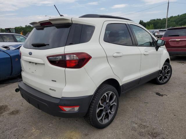 MAJ6S3JL0KC307531 - 2019 FORD ECOSPORT SES WHITE photo 3