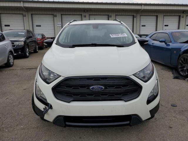 MAJ6S3JL0KC307531 - 2019 FORD ECOSPORT SES WHITE photo 5