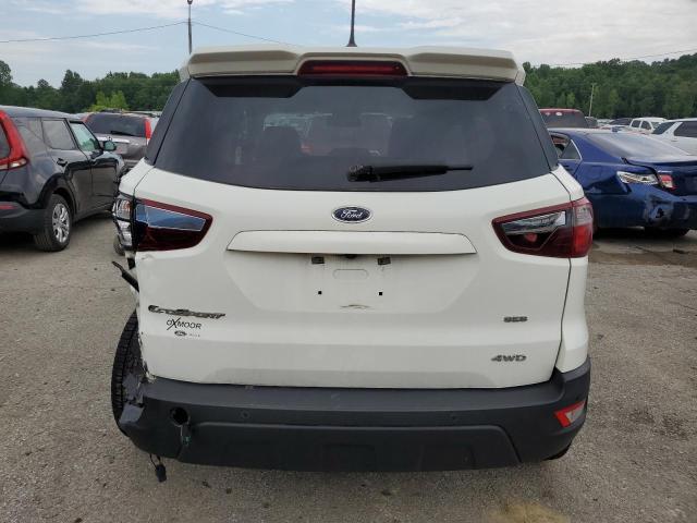 MAJ6S3JL0KC307531 - 2019 FORD ECOSPORT SES WHITE photo 6