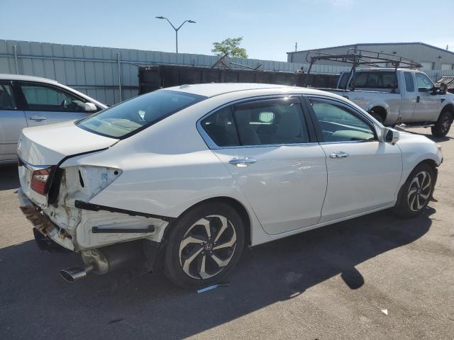 1HGCR2F86GA177587 - 2016 HONDA ACCORD EXL WHITE photo 3