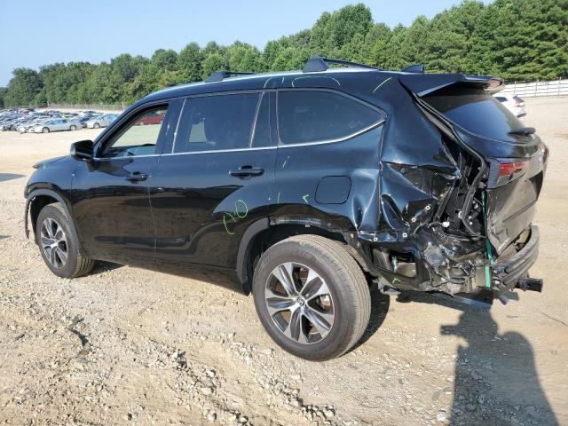 5TDGZRAH1LS009269 - 2020 TOYOTA HIGHLANDER XLE Schwarz Foto 2