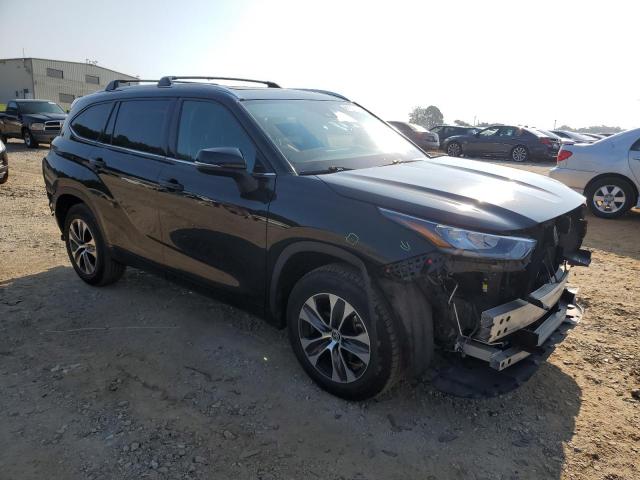 5TDGZRAH1LS009269 - 2020 TOYOTA HIGHLANDER XLE Schwarz Foto 4