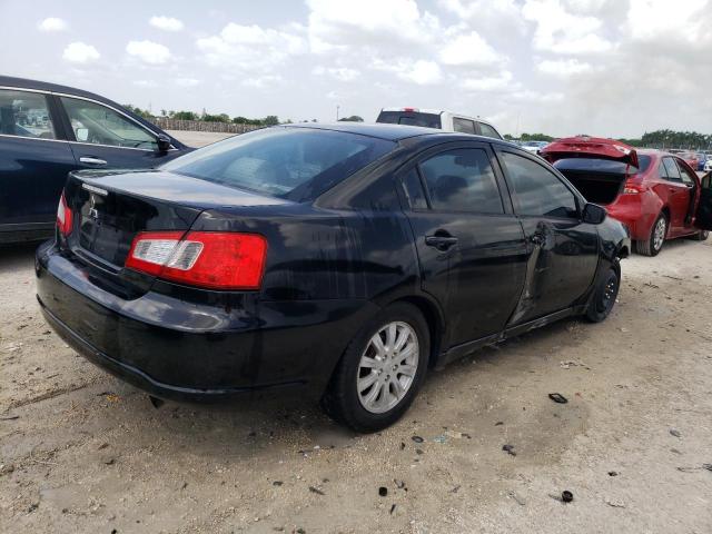 4A32B2FF3BE012222 - 2011 MITSUBISHI GALANT FE BLACK photo 3