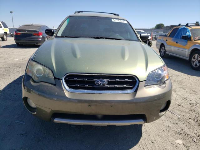 4S4BP61C257369436 - 2005 SUBARU LEGACY OUTBACK 2.5I GREEN photo 5