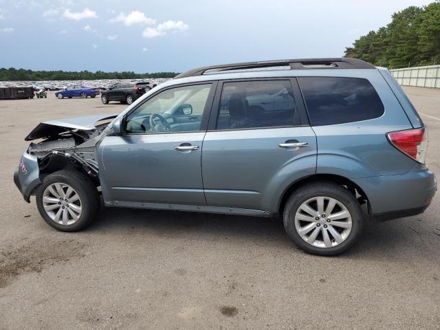 JF2SHAFCXBH722753 - 2011 SUBARU FORESTER LIMITED TEAL photo 2