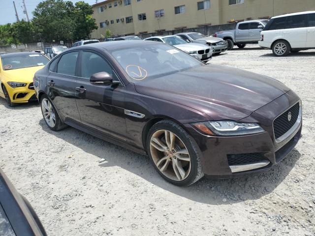 SAJBF4BV2GCY09453 - 2016 JAGUAR XF R - SPORT MAROON photo 4