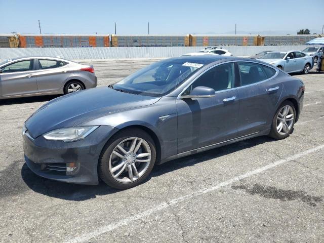 5YJSA1H11EFP57491 - 2014 TESLA MODEL S 灰色 照片 1