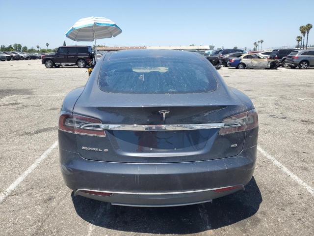 5YJSA1H11EFP57491 - 2014 TESLA MODEL S 灰色 照片 6