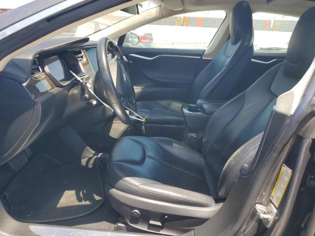 5YJSA1H11EFP57491 - 2014 TESLA MODEL S 灰色 照片 7