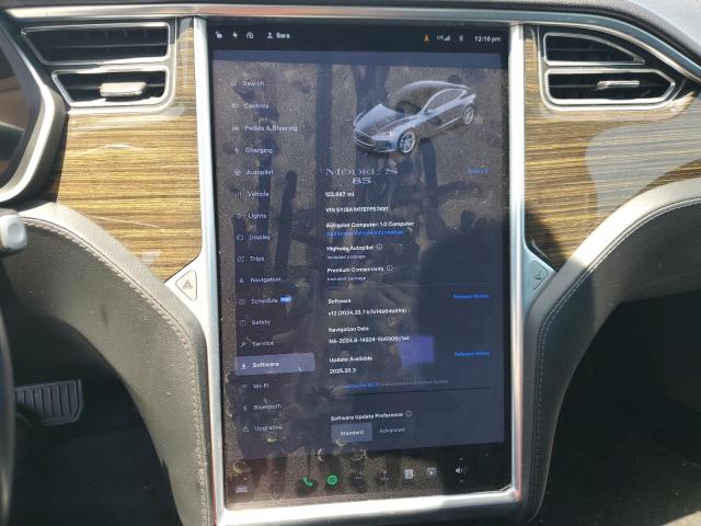 5YJSA1H11EFP57491 - 2014 TESLA MODEL S 灰色 照片 9