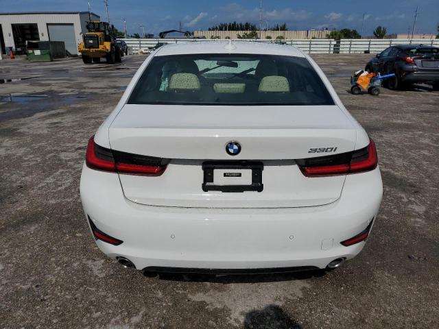 3MW5R1J54K8B03231 - 2019 BMW 330I WHITE photo 6