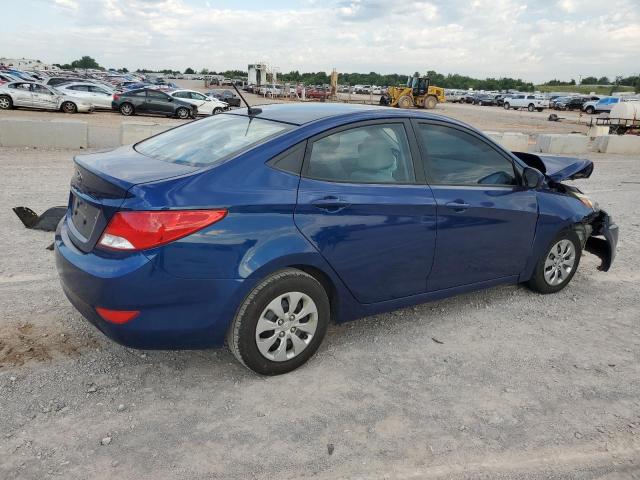 KMHCT4AE7GU985417 - 2016 HYUNDAI ACCENT SE BLUE photo 3