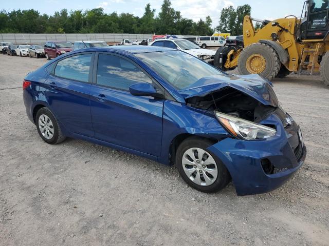 KMHCT4AE7GU985417 - 2016 HYUNDAI ACCENT SE BLUE photo 4