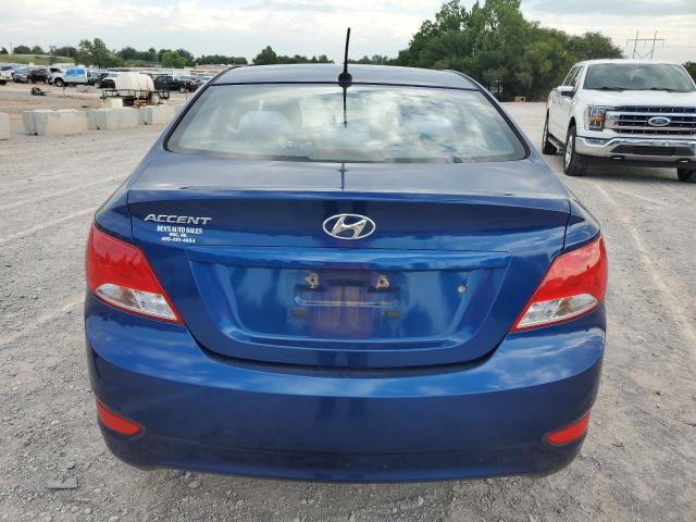 KMHCT4AE7GU985417 - 2016 HYUNDAI ACCENT SE BLUE photo 6