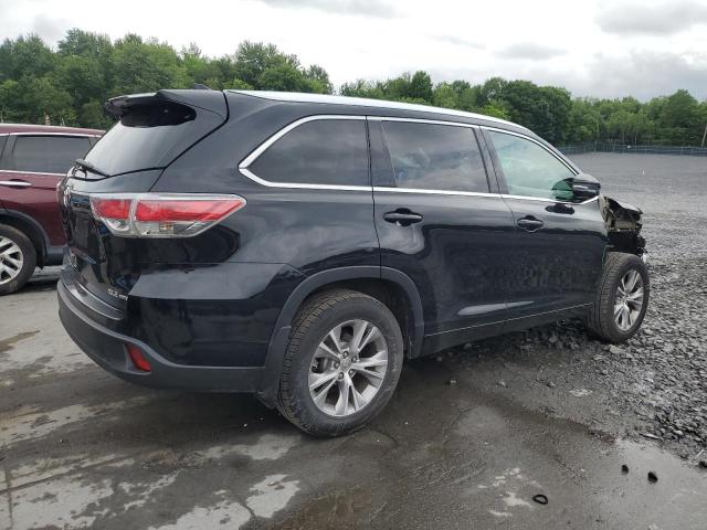5TDJKRFH5FS105901 - 2015 TOYOTA HIGHLANDER XLE BLACK photo 3