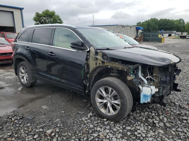 5TDJKRFH5FS105901 - 2015 TOYOTA HIGHLANDER XLE BLACK photo 4