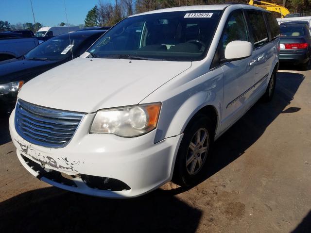 2C4RC1BG1CR252722 - 2012 CHRYSLER TOWN & COUNTRY TOURING  photo 2