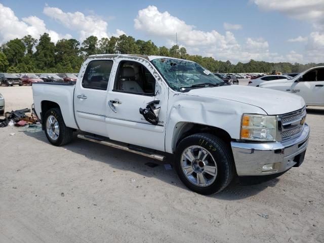 3GCPCSE09CG115853 - 2012 CHEVROLET SILVERADO C1500 LT WHITE photo 4