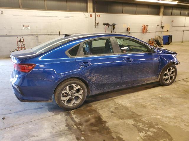 3KPF24AD9LE202442 - 2020 KIA FORTE FE BLUE photo 3