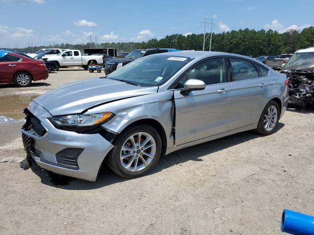 3FA6P0HD0LR249230 - 2020 FORD FUSION SE SILVER photo 1