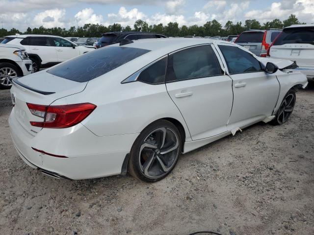 1HGCV1F34NA090925 - 2022 HONDA ACCORD SPORT WHITE photo 3