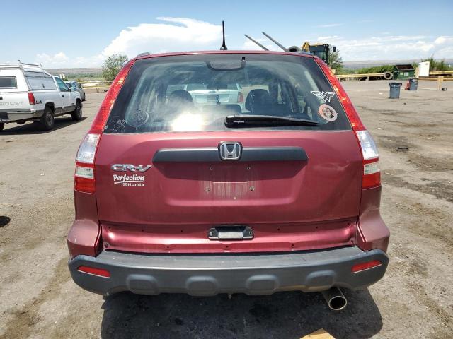 5J6RE38319L015217 - 2009 HONDA CR-V LX BURGUNDY photo 6