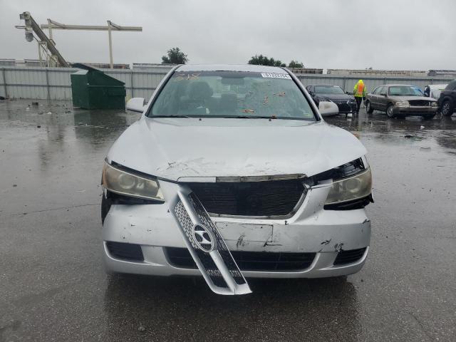 5NPET46F08H354728 - 2008 HYUNDAI SONATA GLS SILVER photo 5