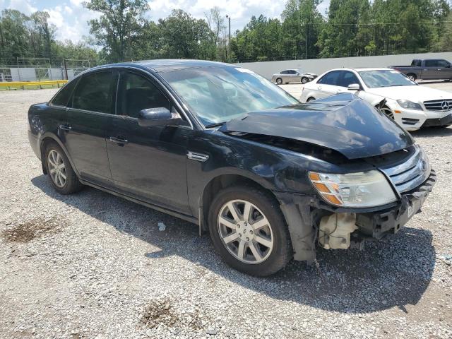 1FAHP24W18G187749 - 2008 FORD TAURUS SEL BLACK photo 4