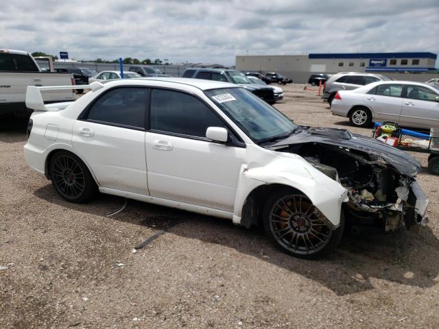 JF1GD706X6L502141 - 2006 SUBARU IMPREZA WRX STI WHITE photo 4