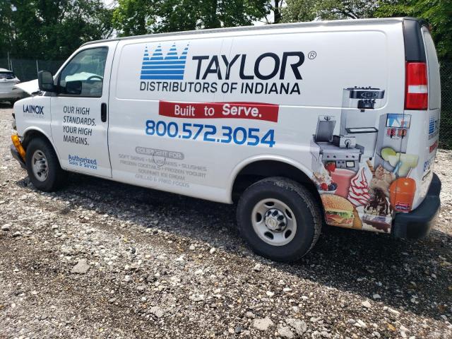 1GCZGGFG1J1339278 - 2018 CHEVROLET EXPRESS G3 WHITE photo 2