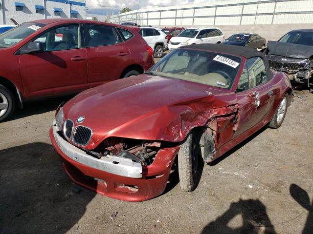 WBACN33441LK49266 - 2001 BMW Z3 2.5 RED photo 1